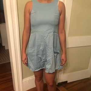 Reiss light blue a-line dress